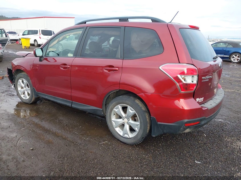 2014 Subaru Forester VIN JF2SJAEC0EH467041 IAAI salvage auction — LEFT FRONT, Salvage (Missouri), sold $1,675 on 2026-07-07 (photo 3)