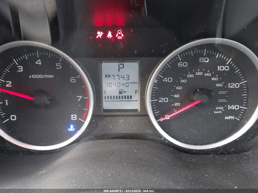 2014 Subaru Forester VIN JF2SJAEC0EH467041 IAAI salvage auction — LEFT FRONT, Salvage (Missouri), sold $1,675 on 2026-07-07 (photo 7)