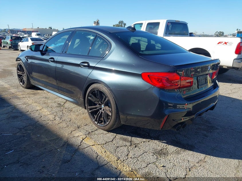 2019 BMW M5 VIN WBSJF0C58KB447976 IAAI salvage auction — FRONT END, Salvage Title, sold $25,000 on 2026-07-15 (photo 3)