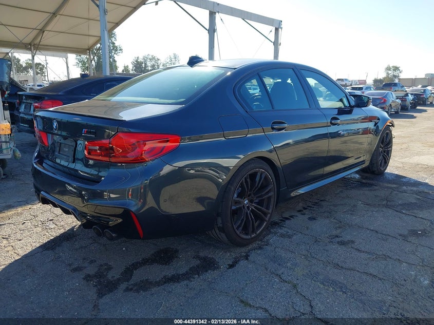 2019 BMW M5 VIN WBSJF0C58KB447976 IAAI salvage auction — FRONT END, Salvage Title, sold $25,000 on 2026-07-15 (photo 4)