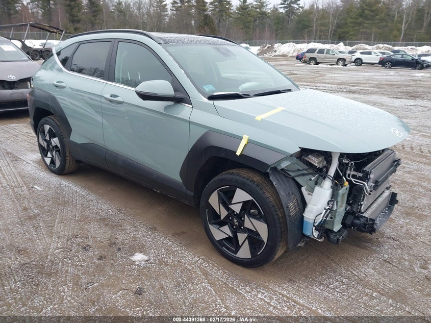 2024 Hyundai Kona VIN KM8HECA34RU062856 IAAI salvage auction — FRONT END, Salvage (Idaho), sold $7,050 on 2026-07-31 (photo 1)