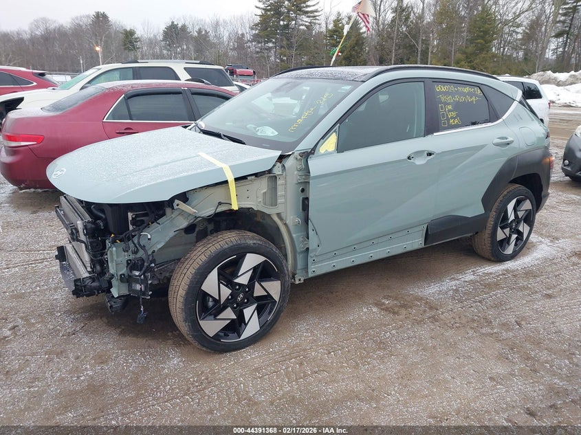 2024 Hyundai Kona VIN KM8HECA34RU062856 IAAI salvage auction — FRONT END, Salvage (Idaho), sold $7,050 on 2026-07-31 (photo 2)