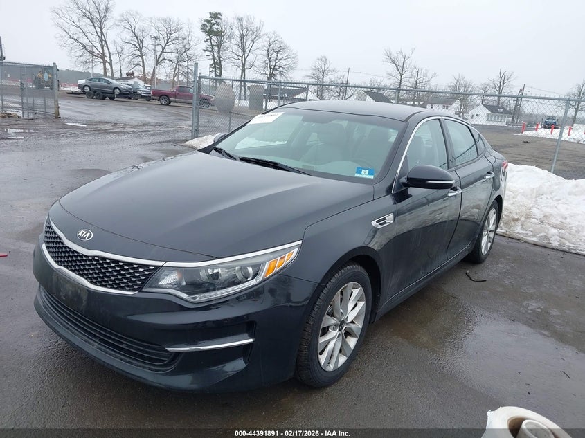 2018 Kia Optima VIN 5XXGU4L33JG196533 IAAI salvage auction — REAR END, Salvage (New Jersey), sold $1,600 on 2026-07-06 (photo 2)