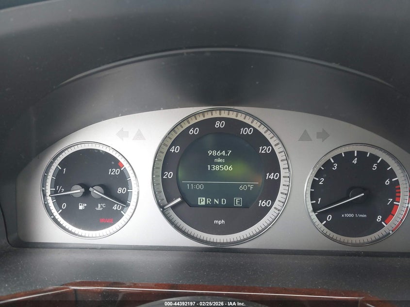 2011 Mercedes-benz Glk-klasse VIN WDCGG5GB0BF635244 IAAI salvage auction — LEFT REAR, Salvage (Georgia), sold $2,550 on 2026-07-15 (photo 7)