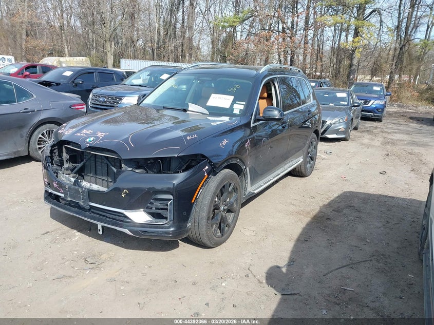 2019 BMW X7 VIN 5UXCX4C58KLS36774 IAAI salvage auction — FRONT END, Salvage Title, sold $10,600 on 2026-07-28 (photo 2)