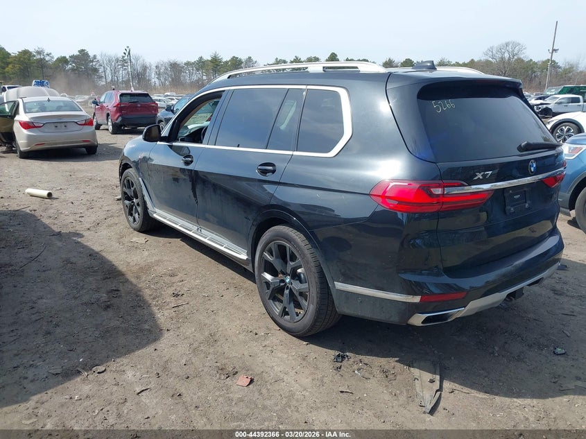 2019 BMW X7 VIN 5UXCX4C58KLS36774 IAAI salvage auction — FRONT END, Salvage Title, sold $10,600 on 2026-07-28 (photo 3)