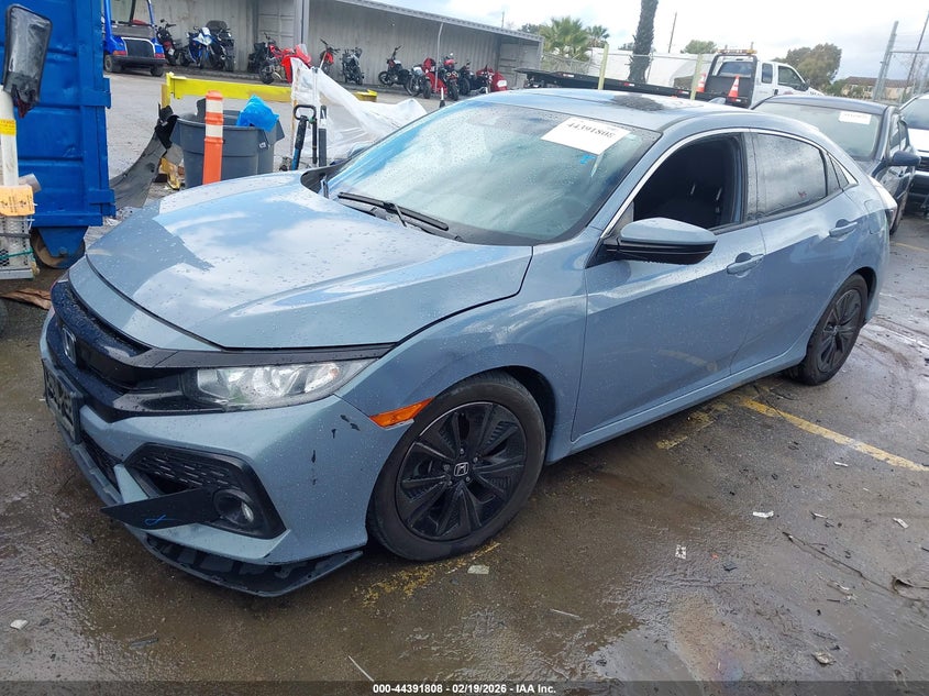 2019 Honda Civic VIN SHHFK7H62KU425017 IAAI salvage auction — RIGHT SIDE, Salvage (California), sold $4,850 on 2026-07-22 (photo 2)