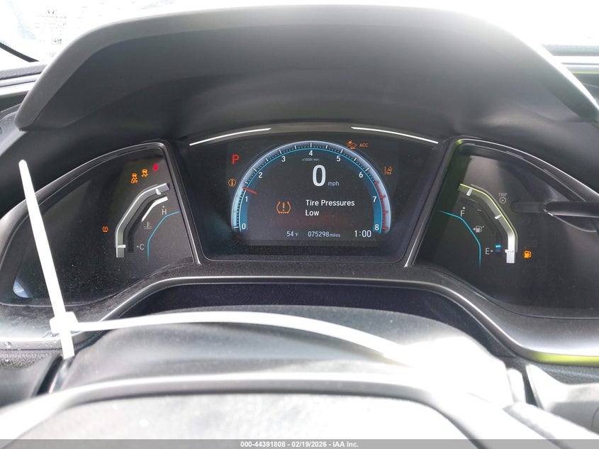 2019 Honda Civic VIN SHHFK7H62KU425017 IAAI salvage auction — RIGHT SIDE, Salvage (California), sold $4,850 on 2026-07-22 (photo 7)