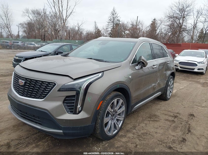 2020 Cadillac Xt4 VIN 1GYFZDR41LF046008 IAAI salvage auction — SIDE, Salvage Title, sold $7,350 on 2026-08-13 (photo 2)