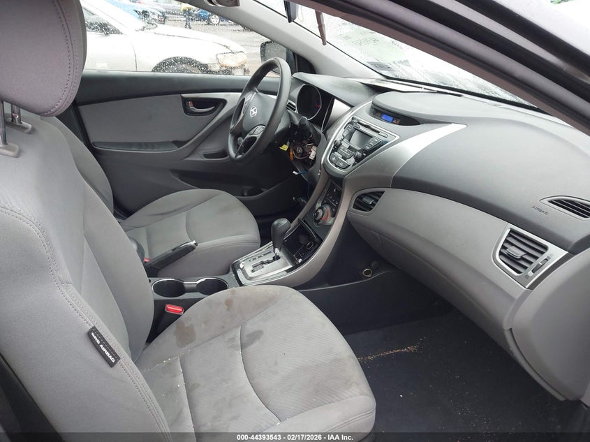 2013 Hyundai Elantra VIN KMHDH4AE2DU901277 IAAI salvage auction — REAR END, Salvage - Greater Than 75% (Maryland), sold $900 on 2026-07-15 (photo 5)