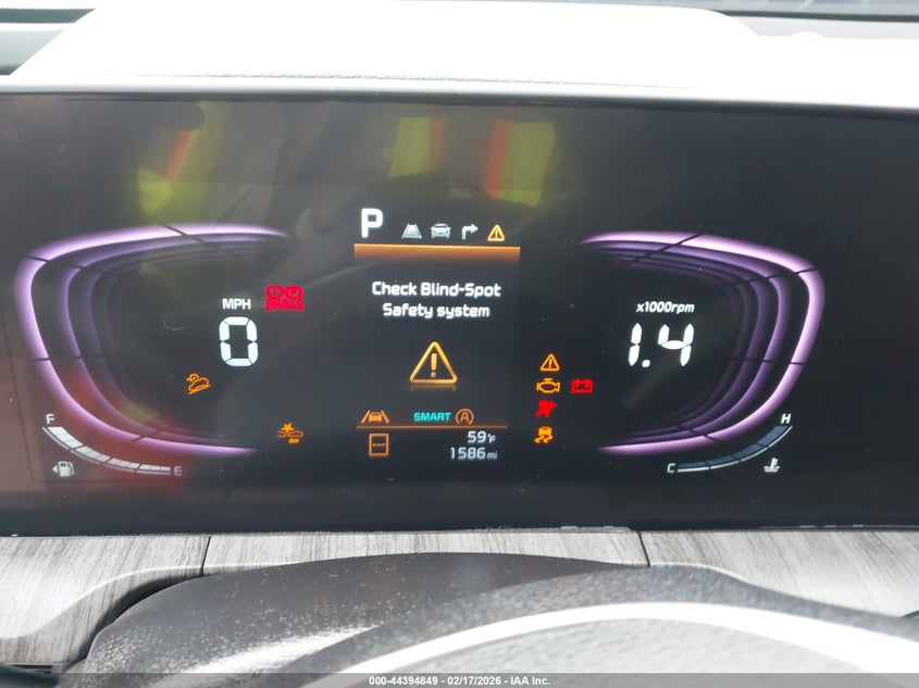 2025 Kia Telluride VIN 5XYP34GC2SG708261 IAAI salvage auction — FRONT END, Salvage Title, sold $12,000 on 2026-07-15 (photo 7)