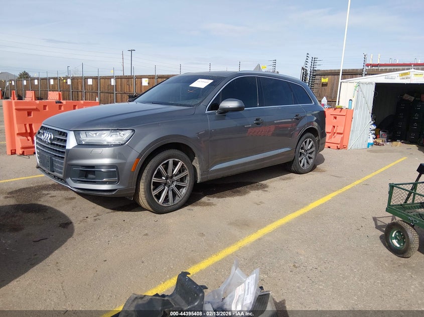 2017 Audi Q7 VIN WA1LAAF72HD048716 IAAI salvage auction — REAR END, Salvage Title, sold $4,850 on 2026-07-10 (photo 2)