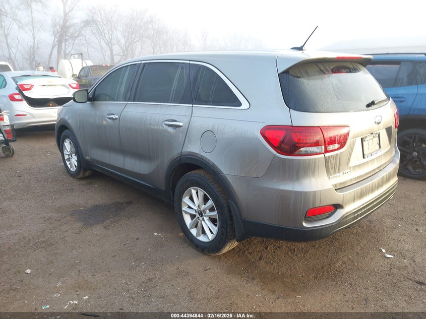 2019 Kia Sorento VIN 5XYPGDA50KG551909 IAAI salvage auction — RIGHT FRONT, Salvage Title, sold $2,875 on 2026-09-16 (photo 3)