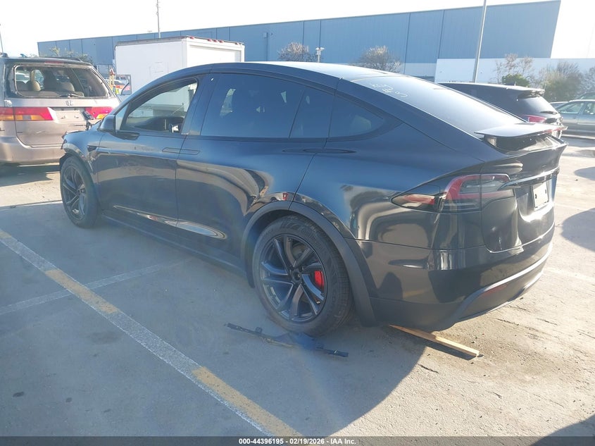 2026 Tesla Model x VIN 7SAXCBE63TF477867 IAAI salvage auction — FRONT END, Salvage Title, sold $51,775 on 2026-07-06 (photo 3)