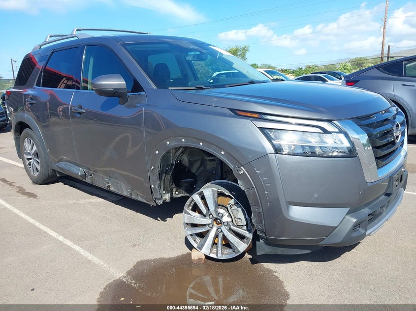 2023 Nissan Pathfinder VIN 5N1DR3CA3PC200582 IAAI salvage auction — UNDERCARRIAGE, Salvage (Hawaii), sold $4,800 on 2026-07-24 (photo 6)
