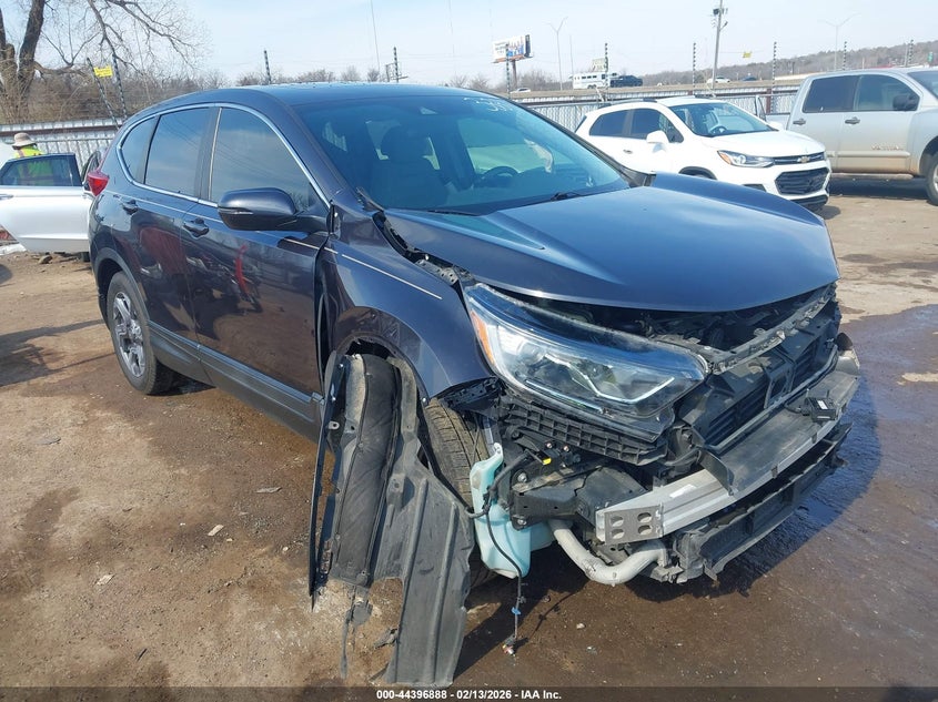 2017 Honda Cr-v VIN 7FARW1H5XHE023881 IAAI salvage auction — FRONT END, Clear (Oklahoma), sold $5,100 on 2026-07-15 (photo 1)
