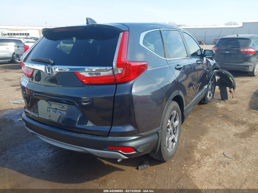 2017 Honda Cr-v VIN 7FARW1H5XHE023881 IAAI salvage auction — FRONT END, Clear (Oklahoma), sold $5,100 on 2026-07-15 (photo 4)