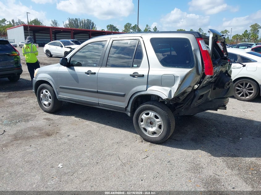 2006 Honda Cr-v VIN JHLRD68516C024414 IAAI salvage auction — UNKNOWN, Rebuildable (Florida), sold $875 on 2026-07-06 (photo 3)