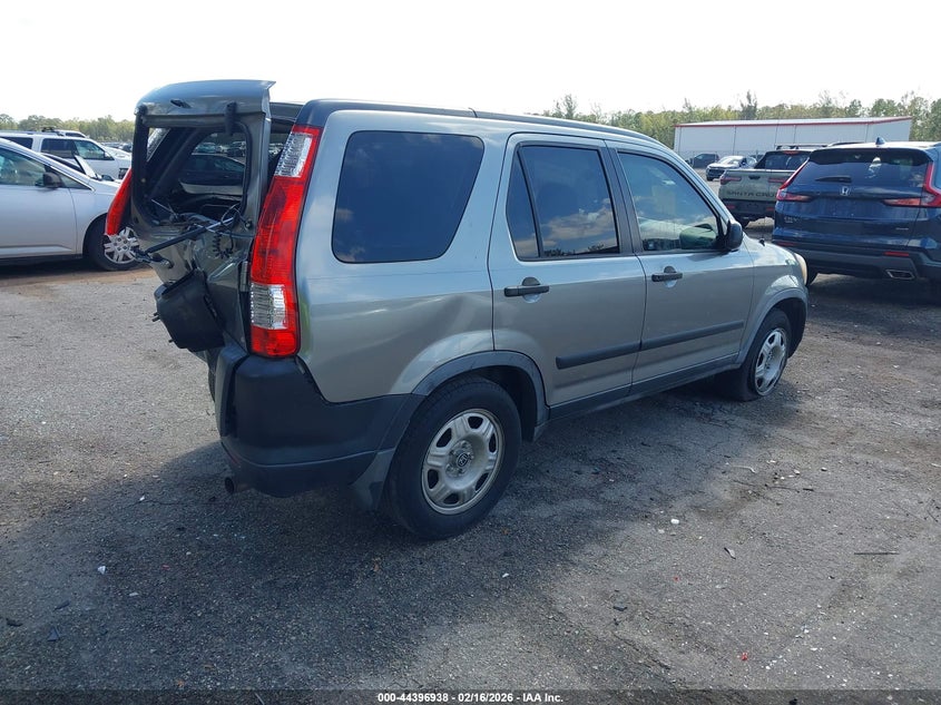 2006 Honda Cr-v VIN JHLRD68516C024414 IAAI salvage auction — UNKNOWN, Rebuildable (Florida), sold $875 on 2026-07-06 (photo 4)