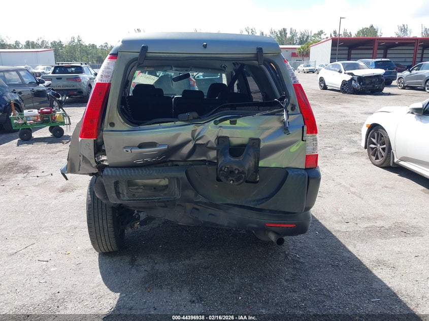 2006 Honda Cr-v VIN JHLRD68516C024414 IAAI salvage auction — UNKNOWN, Rebuildable (Florida), sold $875 on 2026-07-06 (photo 6)