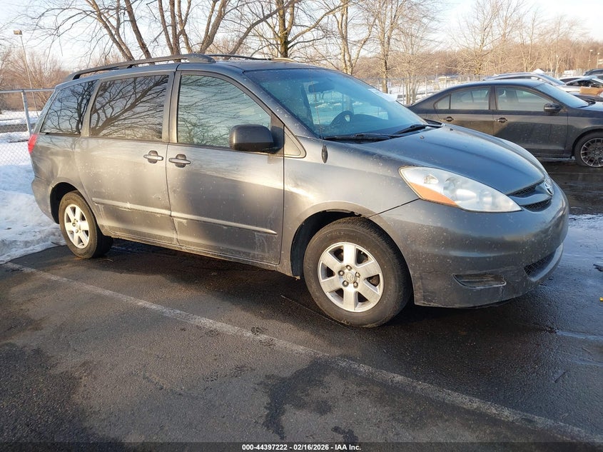 2010 Toyota Sienna VIN 5TDKK4CC3AS313235 IAAI salvage auction — LEFT SIDE, Salvage (New Jersey), sold $1,000 on 2026-07-13 (photo 1)