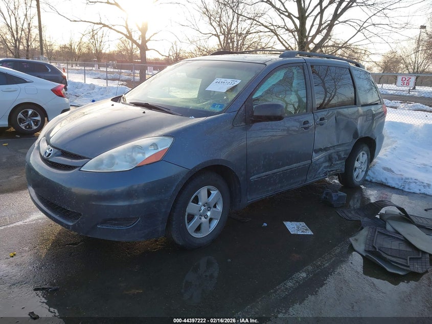 2010 Toyota Sienna VIN 5TDKK4CC3AS313235 IAAI salvage auction — LEFT SIDE, Salvage (New Jersey), sold $1,000 on 2026-07-13 (photo 2)