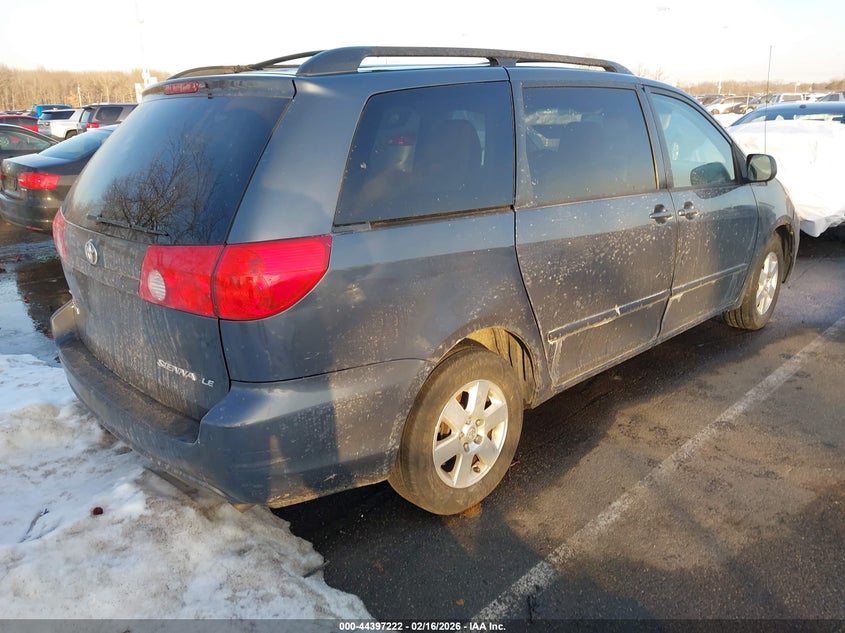 2010 Toyota Sienna VIN 5TDKK4CC3AS313235 IAAI salvage auction — LEFT SIDE, Salvage (New Jersey), sold $1,000 on 2026-07-13 (photo 4)