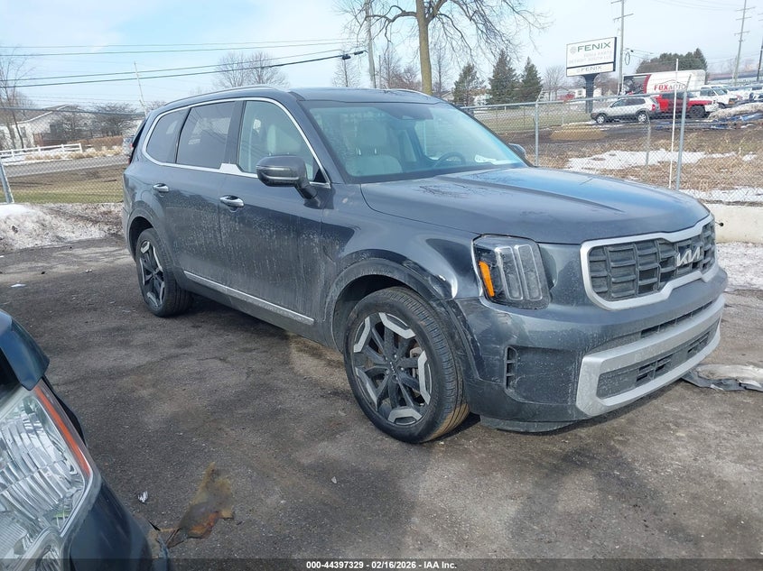 2024 Kia Telluride VIN 5XYP6DGC6RG508453 IAAI salvage auction — REAR END, Clear (Michigan), sold $8,650 on 2026-07-16 (photo 1)