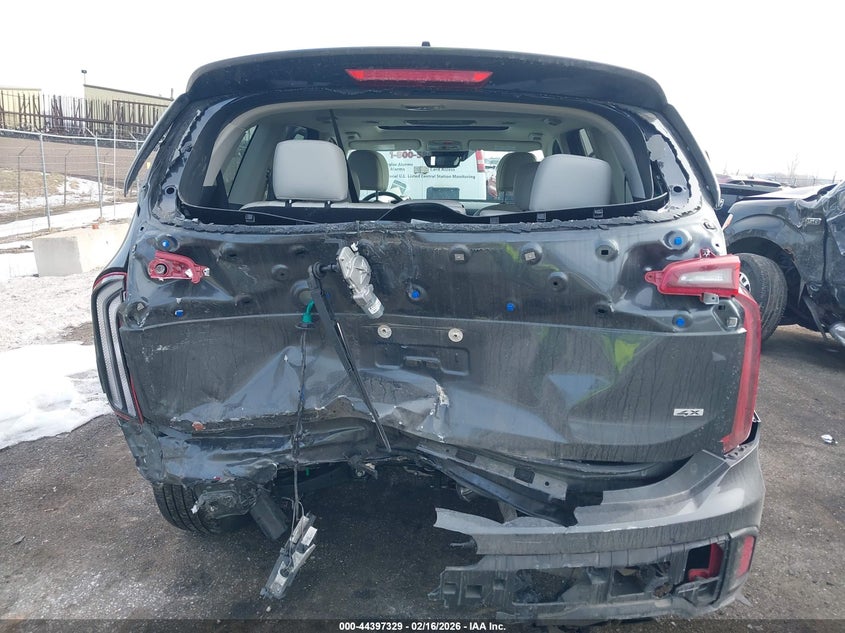 2024 Kia Telluride VIN 5XYP6DGC6RG508453 IAAI salvage auction — REAR END, Clear (Michigan), sold $8,650 on 2026-07-16 (photo 6)