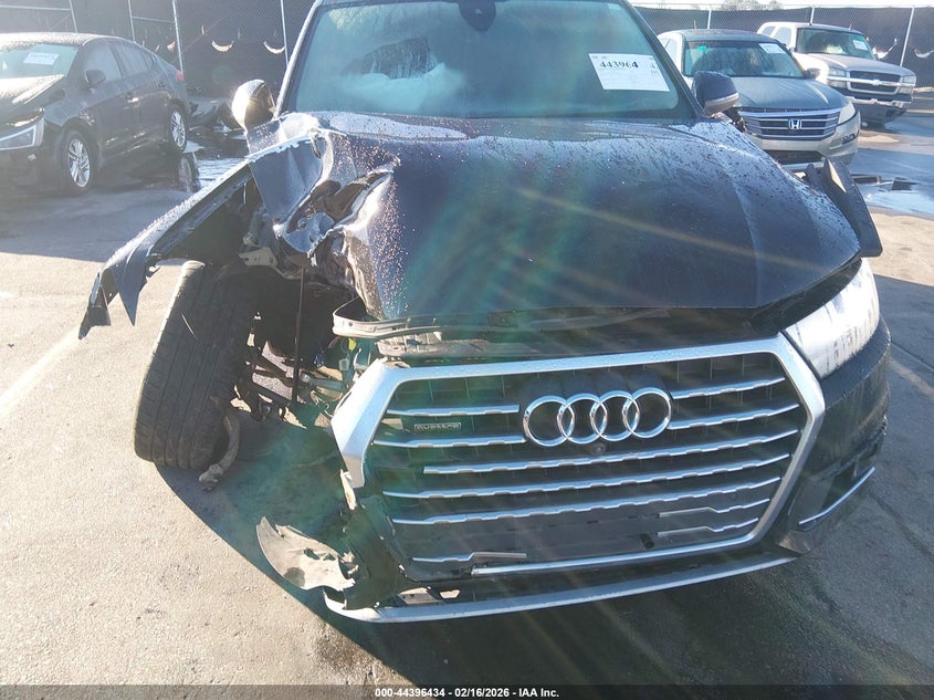 2019 Audi Q7 VIN WA1VAAF72KD016493 IAAI salvage auction — FRONT END, Salvage Title, sold $3,150 on 2026-07-08 (photo 6)