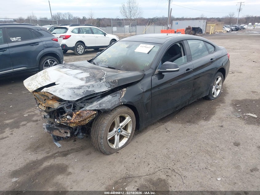 2015 BMW 4er VIN WBA4A7C50FD414814 IAAI salvage auction — ENGINE BURN, Salvage (Virginia), sold $200 on 2026-08-18 (photo 2)