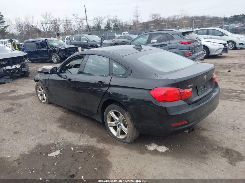 2015 BMW 4er VIN WBA4A7C50FD414814 IAAI salvage auction — ENGINE BURN, Salvage (Virginia), sold $200 on 2026-08-18 (photo 3)