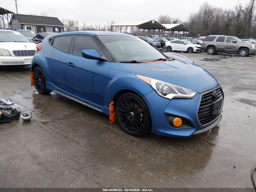 2016 Hyundai Veloster VIN KMHTC6AE2GU251165 IAAI salvage auction — SIDE, Salvage - Greater Than 75% (Maryland), sold $1,250 on 2026-07-16 (photo 1)