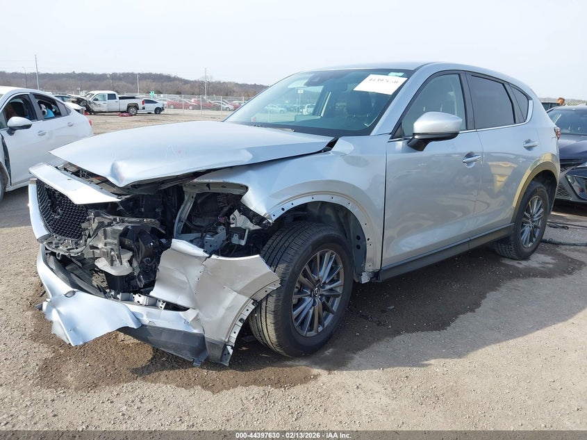 2021 Mazda Cx-5 VIN JM3KFACM4M0340311 IAAI salvage auction — SIDE, Clear (Oklahoma), sold $3,350 on 2026-07-31 (photo 2)