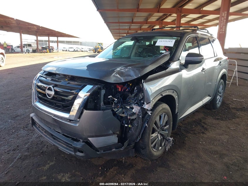 2025 Nissan Pathfinder VIN 5N1DR3BA6SC269096 IAAI salvage auction — LEFT FRONT, Salvage Title, sold $8,500 on 2026-07-28 (photo 2)