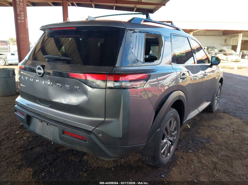 2025 Nissan Pathfinder VIN 5N1DR3BA6SC269096 IAAI salvage auction — LEFT FRONT, Salvage Title, sold $8,500 on 2026-07-28 (photo 4)