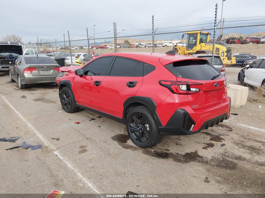 2025 Subaru Xv VIN JF2GUABC6SH264426 IAAI salvage auction — FRONT END, Salvage Title, sold $1,250 on 2026-08-03 (photo 3)