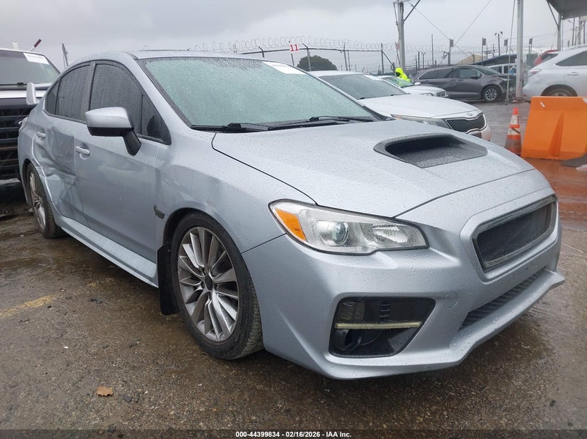 2017 Subaru Wrx VIN JF1VA1E68H9829868 IAAI salvage auction — RIGHT SIDE, Non-Repairable (California), sold $4,725 on 2026-07-24 (photo 1)