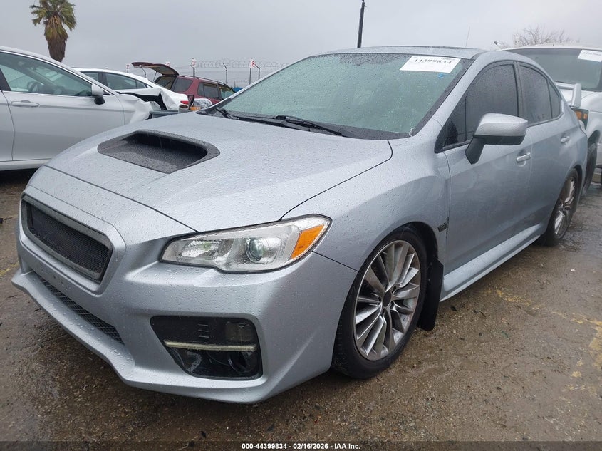 2017 Subaru Wrx VIN JF1VA1E68H9829868 IAAI salvage auction — RIGHT SIDE, Non-Repairable (California), sold $4,725 on 2026-07-24 (photo 2)