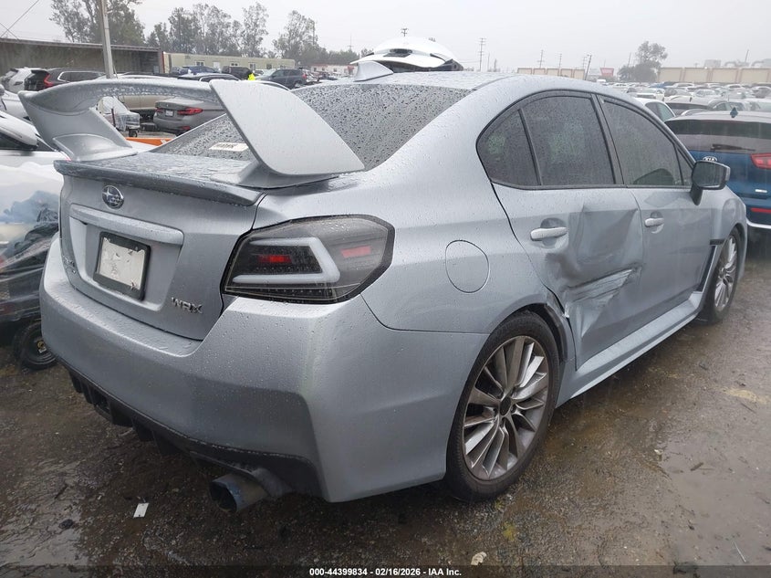 2017 Subaru Wrx VIN JF1VA1E68H9829868 IAAI salvage auction — RIGHT SIDE, Non-Repairable (California), sold $4,725 on 2026-07-24 (photo 4)