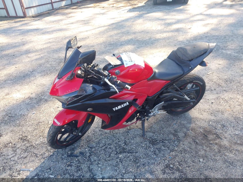 2015 Yamaha Yzf VIN MH3RH06Y2FK004840 IAAI salvage auction — FRONT END, Clear (Georgia), sold $825 on 2026-08-23 (photo 2)