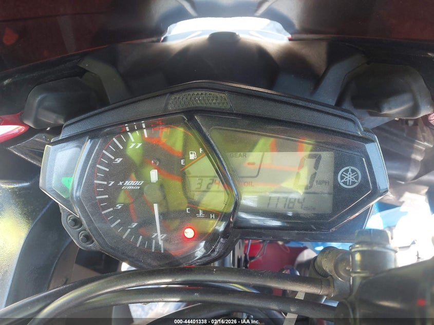 2015 Yamaha Yzf VIN MH3RH06Y2FK004840 IAAI salvage auction — FRONT END, Clear (Georgia), sold $825 on 2026-08-23 (photo 7)