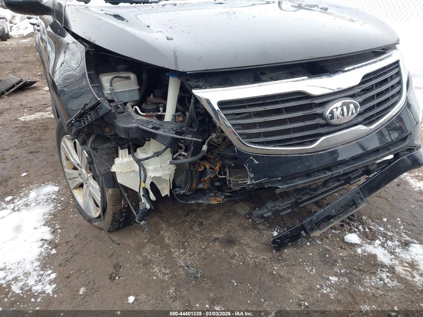 2013 Kia Sportage VIN KNDPB3A29D7376168 IAAI salvage auction — SUSPENSION, Salvage (Rhode Island), sold $725 on 2026-07-28 (photo 6)