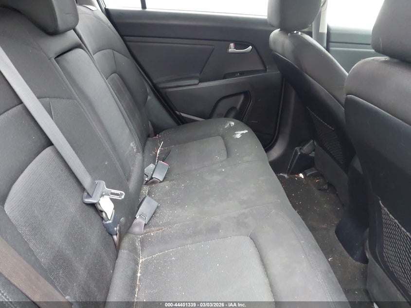 2013 Kia Sportage VIN KNDPB3A29D7376168 IAAI salvage auction — SUSPENSION, Salvage (Rhode Island), sold $725 on 2026-07-28 (photo 8)