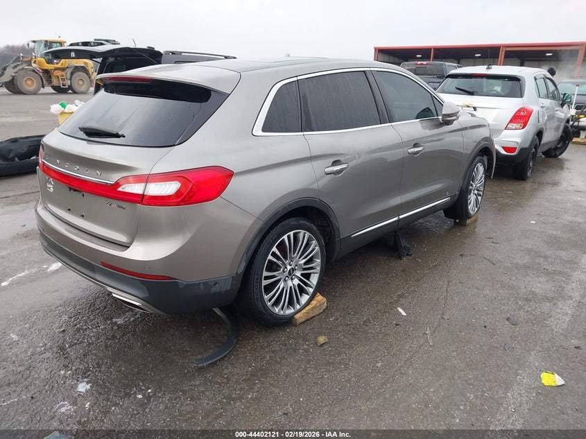 2016 Lincoln Mkx VIN 2LMTJ6LP9GBL20626 IAAI salvage auction — FRONT END, Salvage (Missouri), sold $1,050 on 2026-07-21 (photo 4)