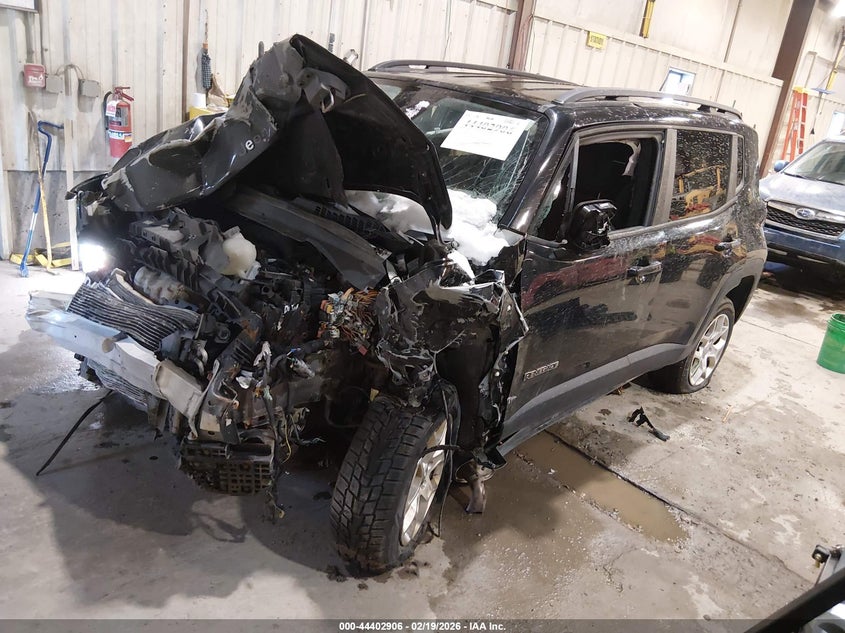 2017 Jeep Renegade VIN ZACCJBBB4HPE95068 IAAI salvage auction — FRONT END, Salvage (Vermont), sold $125 on 2026-07-16 (photo 2)