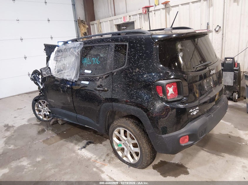 2017 Jeep Renegade VIN ZACCJBBB4HPE95068 IAAI salvage auction — FRONT END, Salvage (Vermont), sold $125 on 2026-07-16 (photo 3)