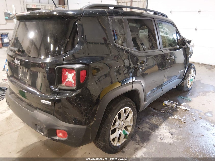 2017 Jeep Renegade VIN ZACCJBBB4HPE95068 IAAI salvage auction — FRONT END, Salvage (Vermont), sold $125 on 2026-07-16 (photo 4)