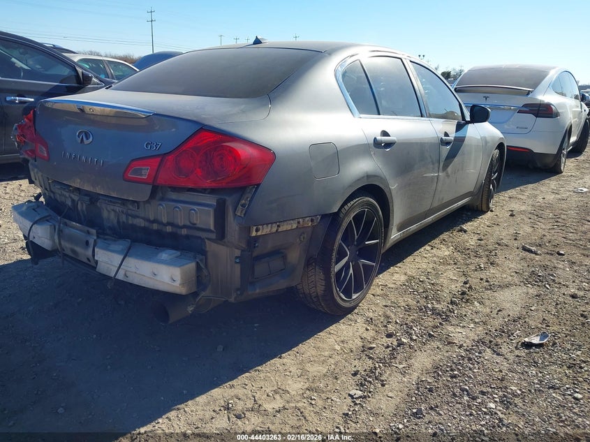 2012 Infiniti G VIN JN1CV6AP6CM627718 IAAI salvage auction — ALL OVER, Salvage Title, sold $400 on 2026-08-24 (photo 4)
