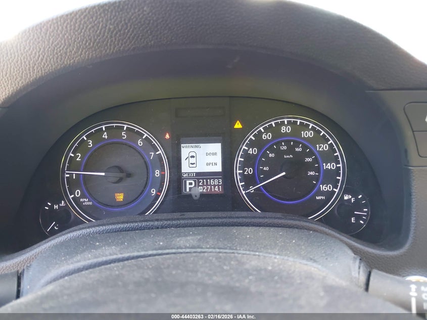 2012 Infiniti G VIN JN1CV6AP6CM627718 IAAI salvage auction — ALL OVER, Salvage Title, sold $400 on 2026-08-24 (photo 7)